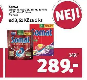 Rossmann Somat tablety do myčky nabídka