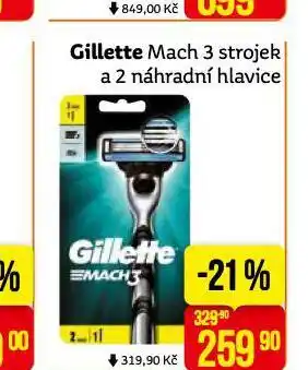 Teta Gillette náhradní hlavice nabídka