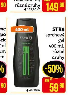 Teta Str8 sprchový gel nabídka