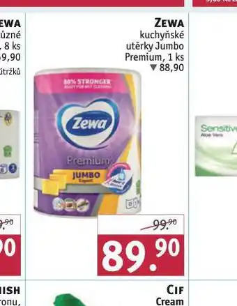 Rossmann Zewa kuchyňské utěrky nabídka