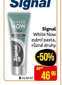 Teta Signal zubní pasta nabídka