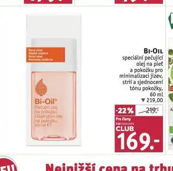 Rossmann Bi-oil speciální pečující olej nabídka