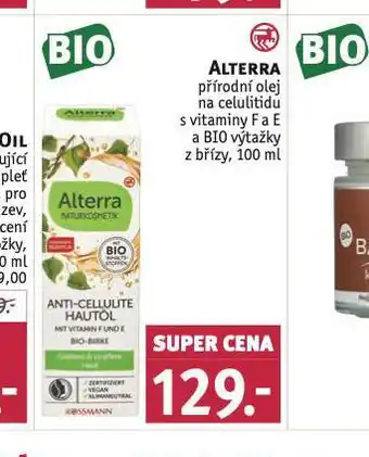 Rossmann Alterra přírodní olej nabídka