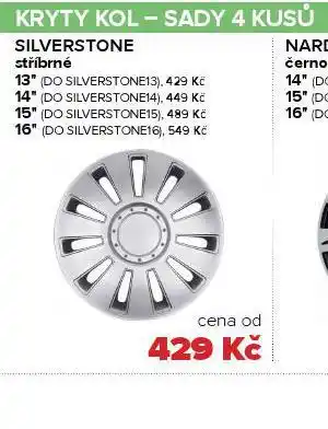 Auto Kelly Kryty kol silverstone 15 nabídka