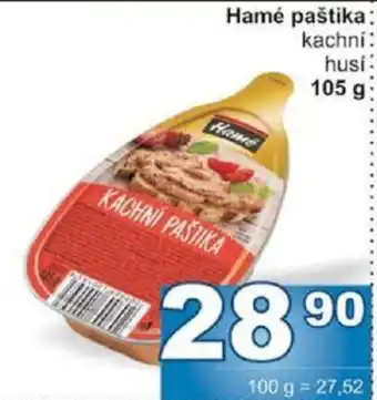 Jip Hamé paštika nabídka