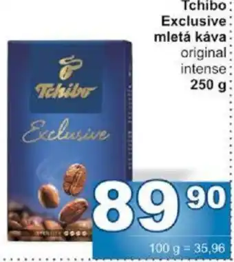 Jip Tchibo Exclusive mletá káva nabídka