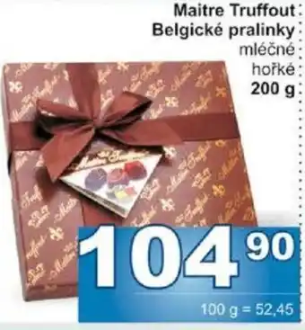 Jip Maitre Truffout Belgické pralinky nabídka