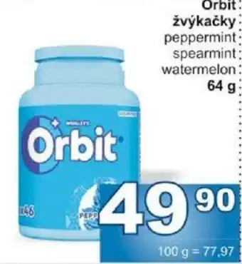 Jip Orbit žvýkačky nabídka