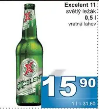 Jip Excelent 11 světlý ležák 0.5L nabídka