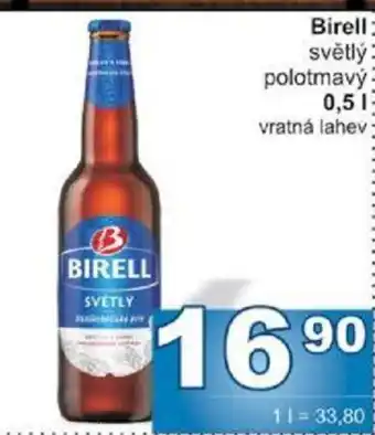 Jip Birell světlý polotmavý 0.5L nabídka