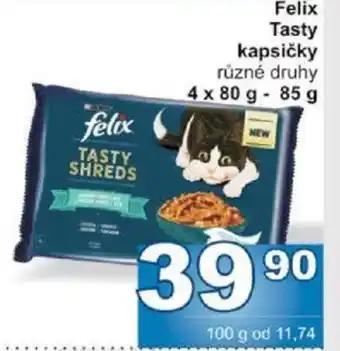 Jip Felix Tasty kapsičky nabídka