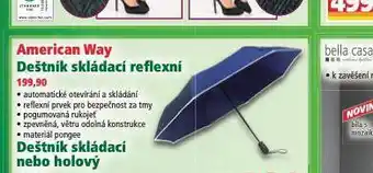 Norma Deštník skládací reflexní nabídka