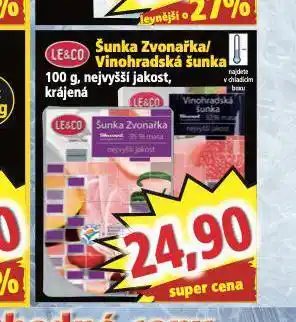 Norma Vinohradská šunka nabídka