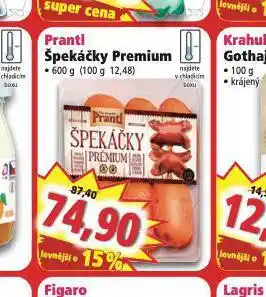 Norma Prantl špekáčky premium nabídka