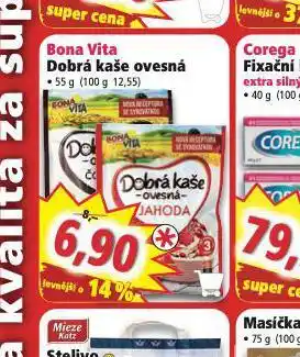 Norma Bona vita dobrá kaše ovesná nabídka
