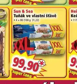 Norma Sun & sea tuňák ve vlastní šťávě nabídka
