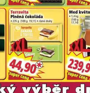 Norma Terravita plněná čokoláda nabídka