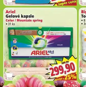 Norma Ariel gelové kapsle nabídka