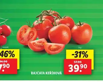 Lidl Rajčata keříková nabídka