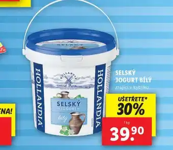 Lidl Selský jogurt bílý nabídka