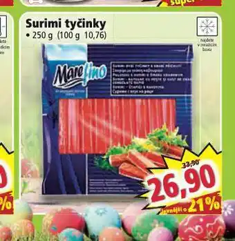 Surimi tyčinky