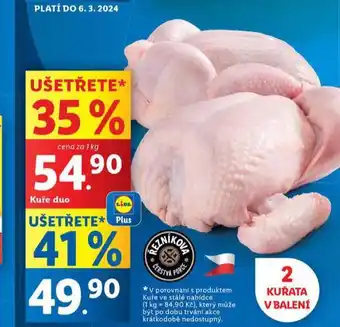 Lidl Kuře duo nabídka