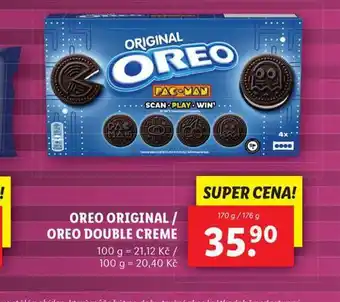 Lidl Oreo original / oreo double creme nabídka