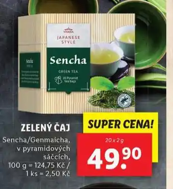 Lidl Zelený čaj nabídka