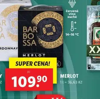 Lidl Merlot nabídka