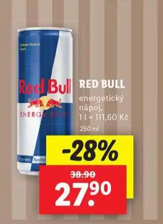 Lidl Red bull nabídka