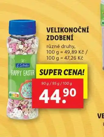 Lidl Velikonoční zdobení nabídka