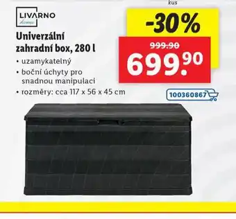 Lidl Univerzální zahradní box 280 l nabídka