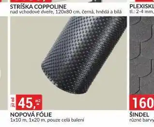Baumax Nopová fólie nabídka