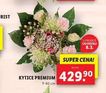 Lidl Kytice premium nabídka