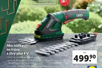 Lidl Aku nůžky na trávu a živý plot nabídka