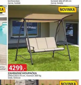 Baumax Zahradní houpačka nabídka