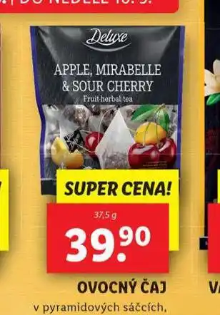 Lidl Ovocný čaj nabídka