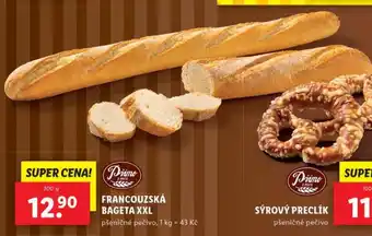Lidl Francouzská bageta xxl nabídka