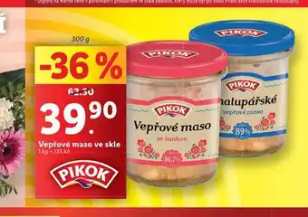 Lidl Vepřové maso ve skle nabídka