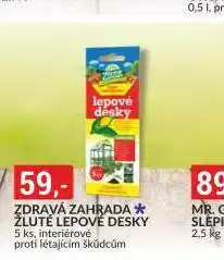 Baumax Zdravá zahrada žluté lepové desky nabídka