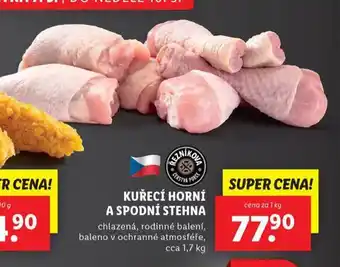 Lidl Kuřecí horní a spodní stehna nabídka