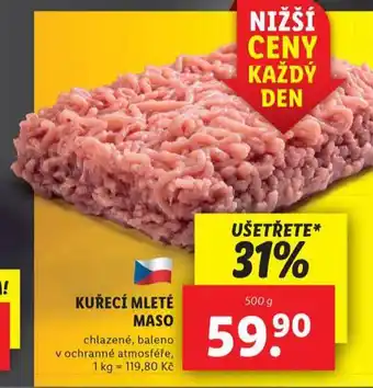 Lidl Kuřecí maso mleté nabídka