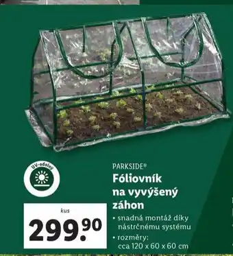 Lidl Fóliovník na vyvýšený záhon nabídka