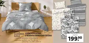 Lidl Ložní povlečení z mikrovláknitého saténu nabídka
