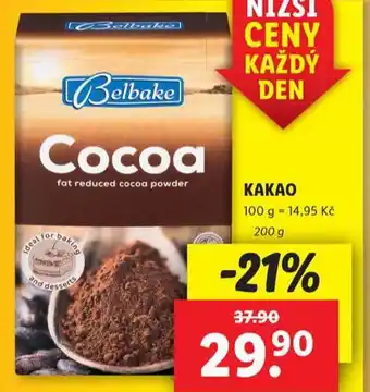 Lidl Kakao nabídka