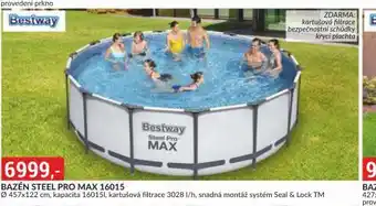 Baumax Bazén steel pro max 16015 nabídka