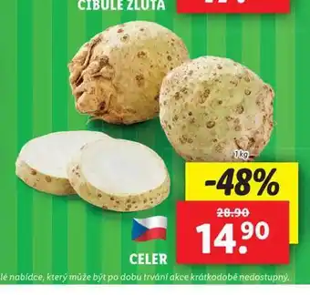 Lidl Celer nabídka