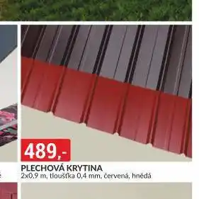 Baumax Plechová krytina nabídka