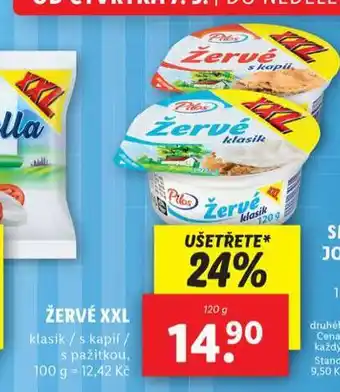 Lidl Žervé xxl nabídka