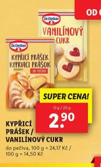Lidl Kypřící prášek nabídka